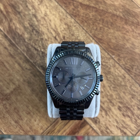 Michael Kors Lexington Chronograph Men's Watch - Picture 1 of 2